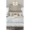 Z-Lite Artemis Semi Flush Mount, 10-Light, 21 In.W x 13.75 In.H, Modern Gold/Matte Opal 494-10SF-MGLD - alternate 5